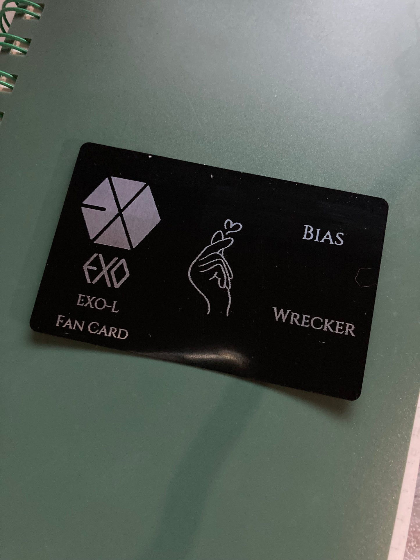 Custom Kpop Fan Card